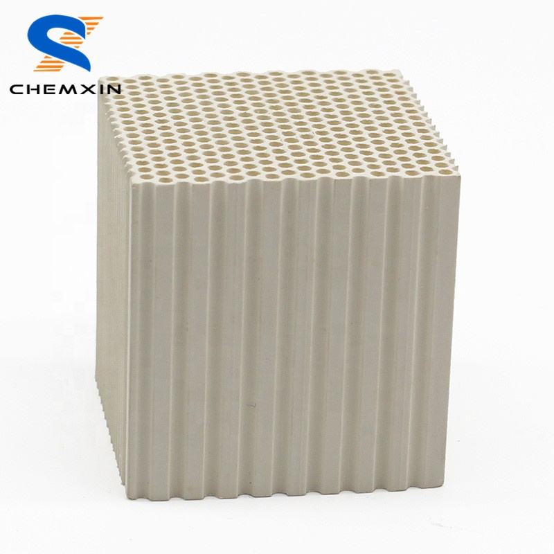 Thermal Storage RTO/RCO Cordierite honeycomb ceramic for heat transfer